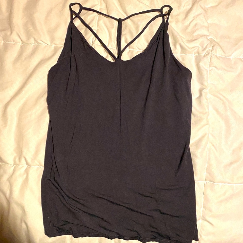 💐💐💐Strappy Charcoal Tank Top